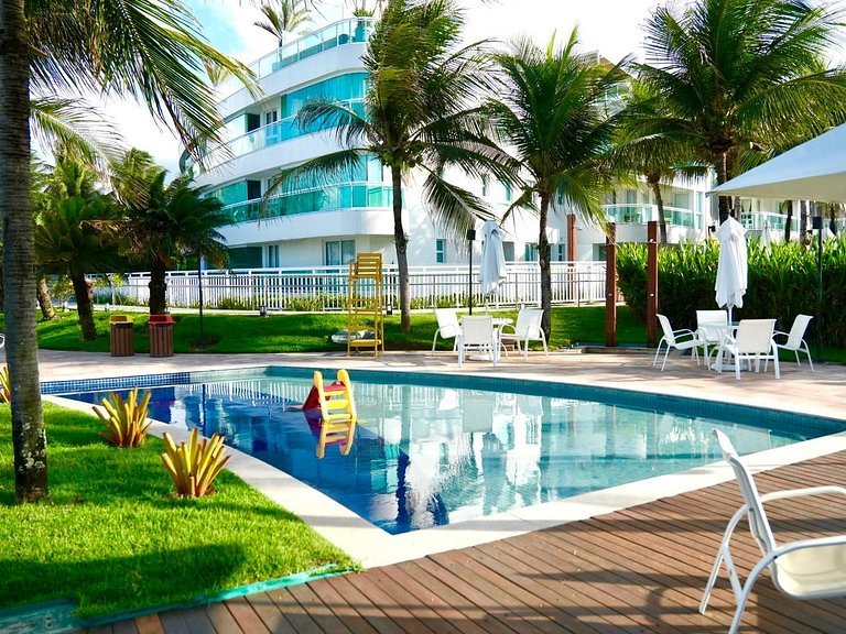 Duplex em Resort | 10 min Ponta Negra | Beira Mar