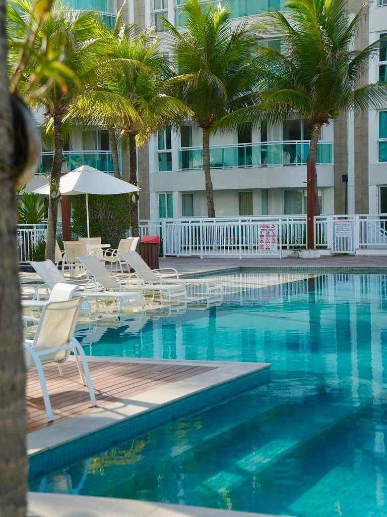 Duplex em Resort | 10 min Ponta Negra | Beira Mar