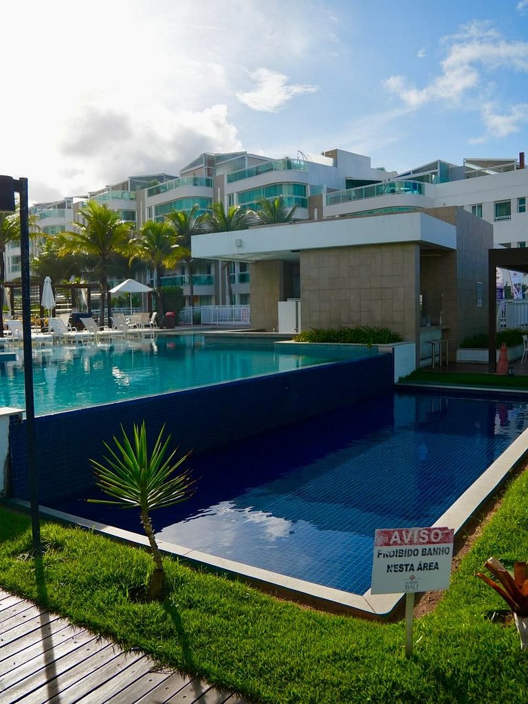 Duplex em Resort | 10 min Ponta Negra | Beira Mar