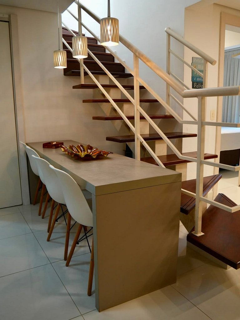 Duplex em Resort | 10 min Ponta Negra | Beira Mar