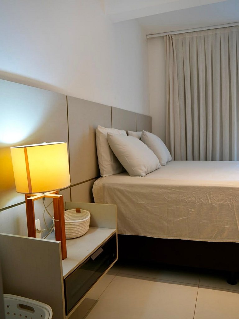 Duplex em Resort | 10 min Ponta Negra | Beira Mar