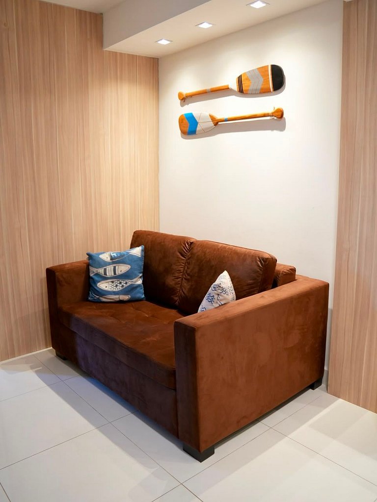 Duplex em Resort | 10 min Ponta Negra | Beira Mar