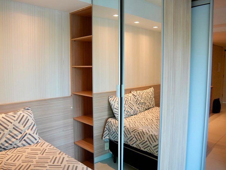 Duplex em Resort | 10 min Ponta Negra | Beira Mar