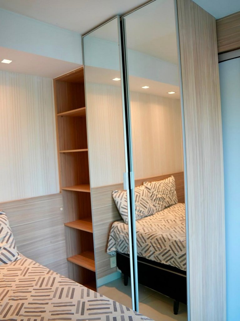 Duplex em Resort | 10 min Ponta Negra | Beira Mar