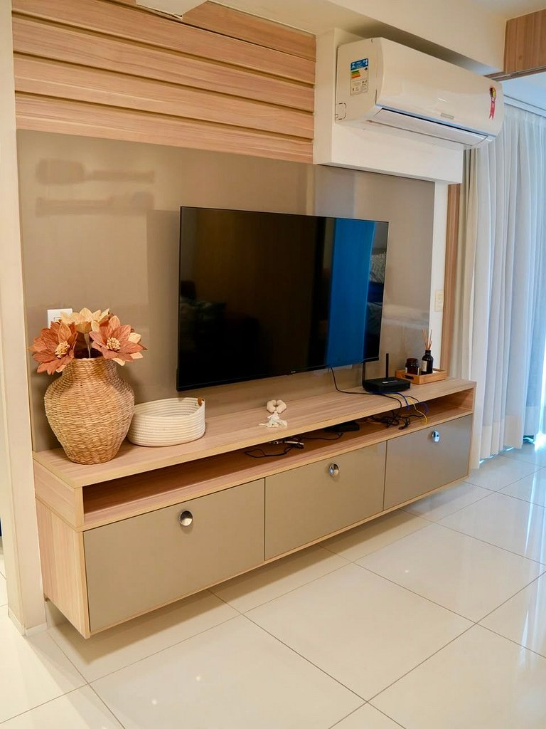Duplex em Resort | 10 min Ponta Negra | Beira Mar
