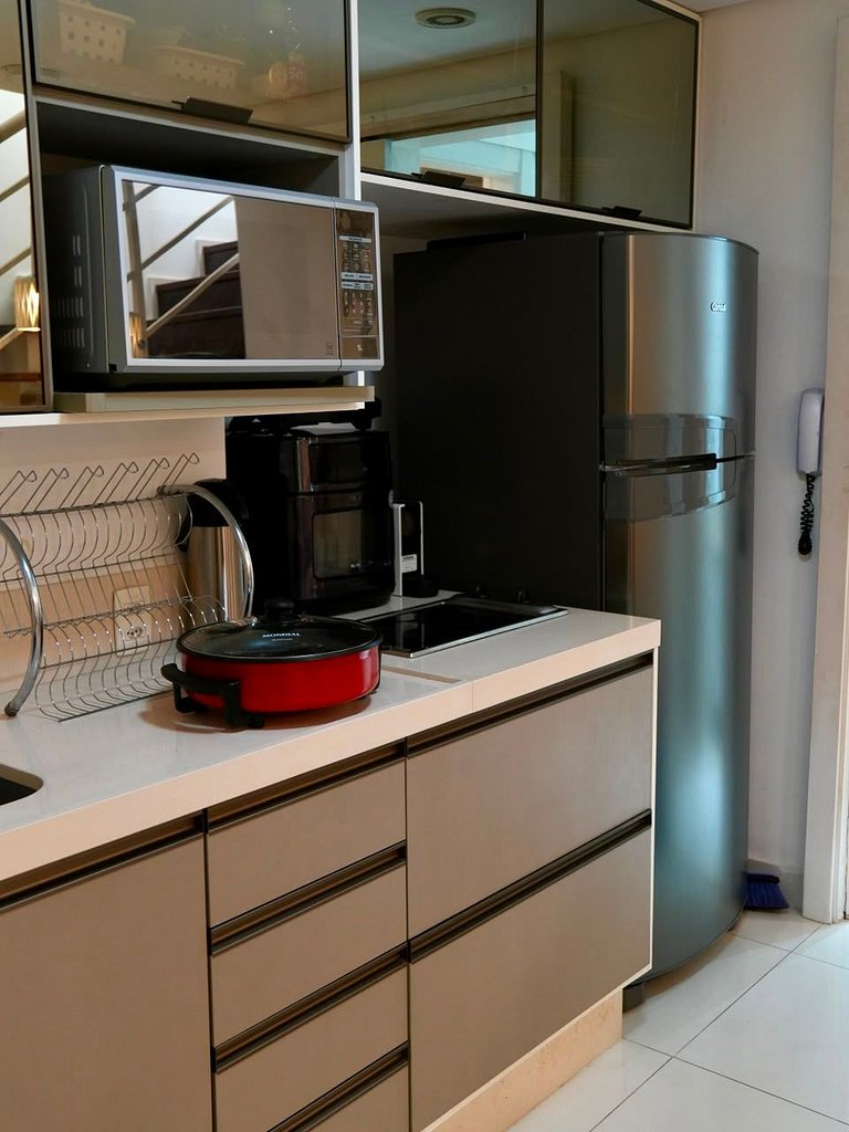 Duplex em Resort | 10 min Ponta Negra | Beira Mar