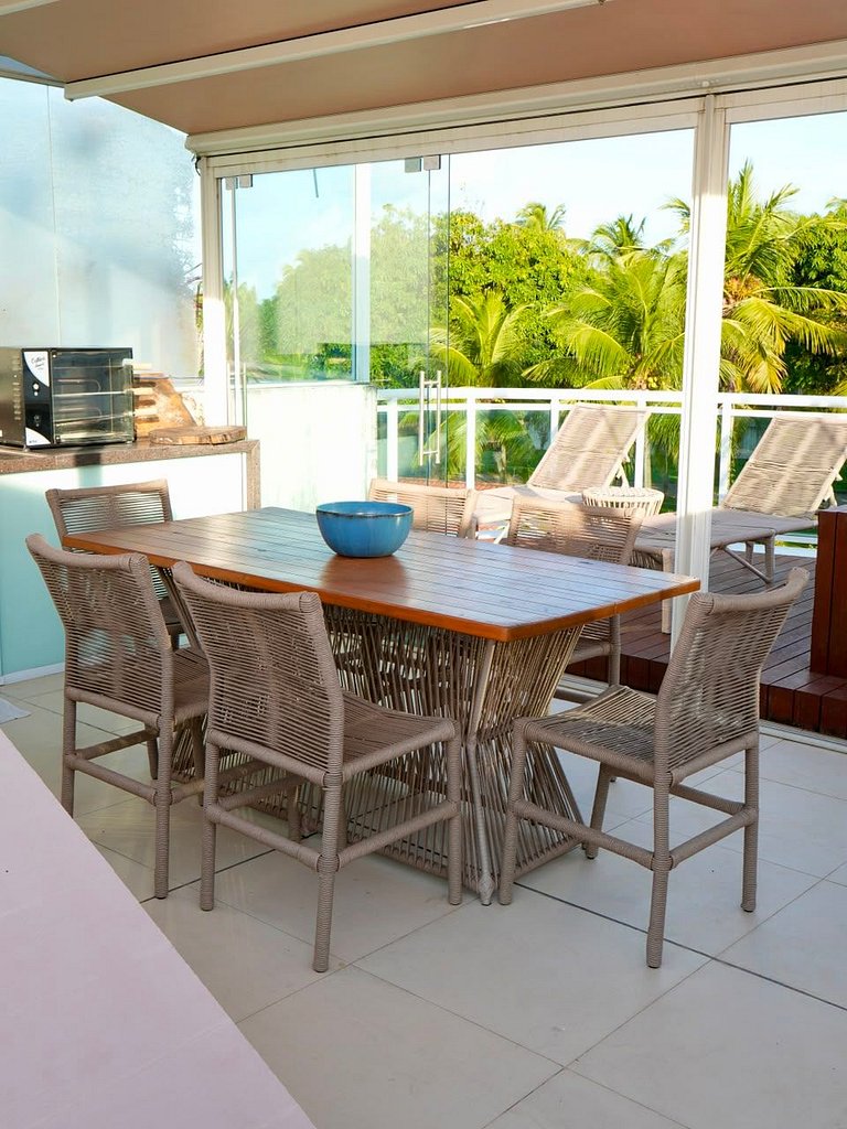 Duplex em Resort | 10 min Ponta Negra | Beira Mar