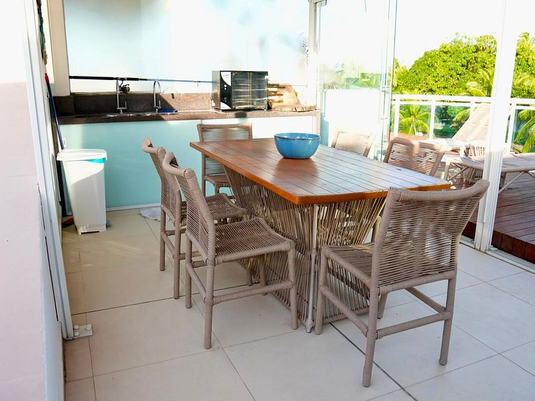 Duplex em Resort | 10 min Ponta Negra | Beira Mar
