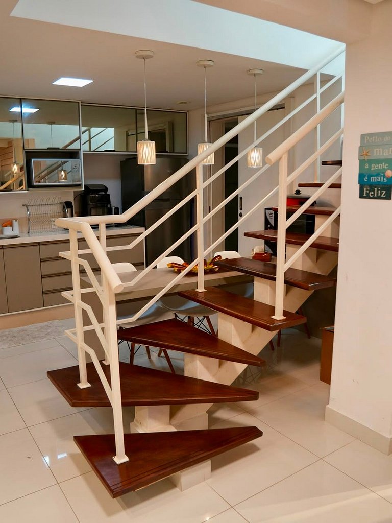 Duplex em Resort | 10 min Ponta Negra | Beira Mar