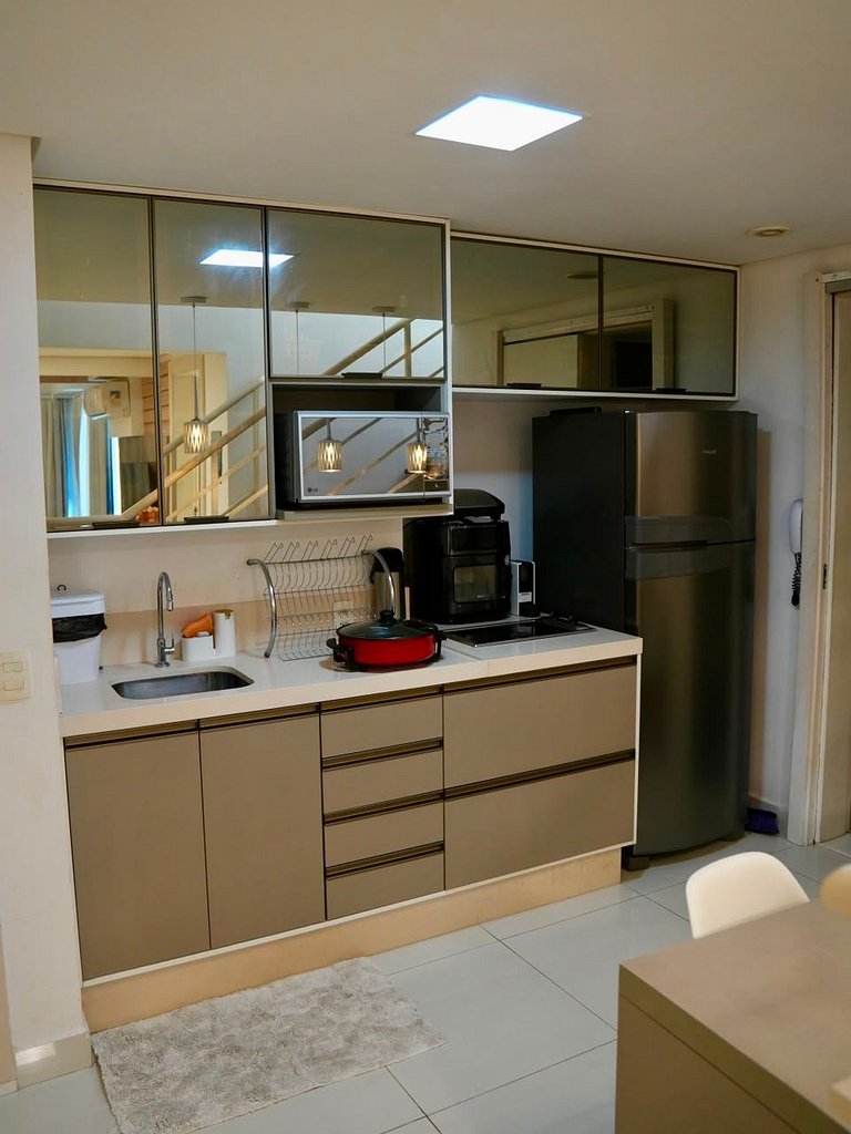 Duplex em Resort | 10 min Ponta Negra | Beira Mar