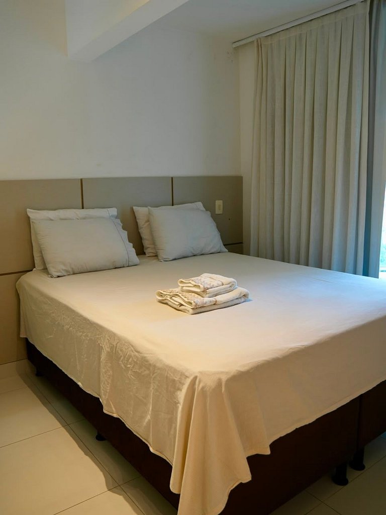 Duplex em Resort | 10 min Ponta Negra | Beira Mar