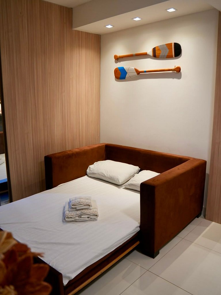 Duplex em Resort | 10 min Ponta Negra | Beira Mar