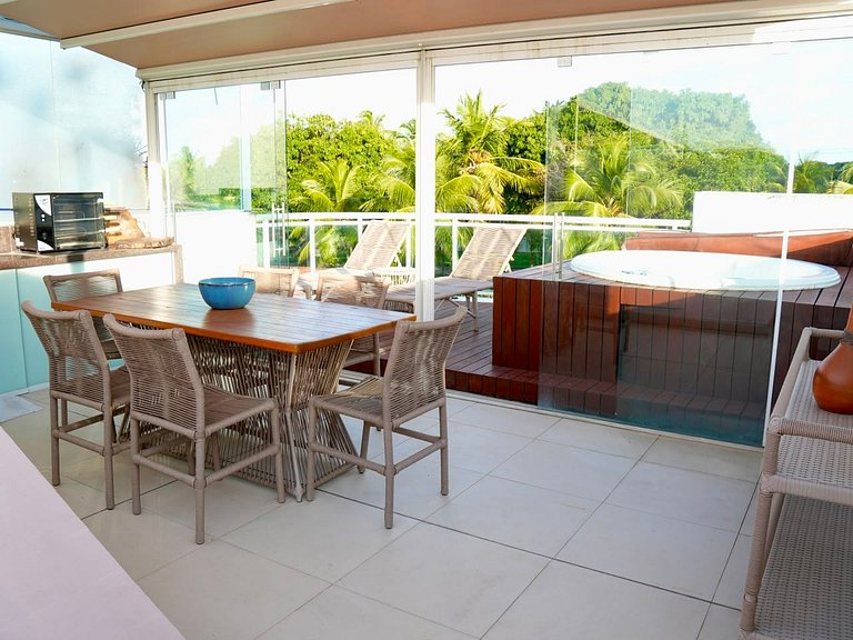 Duplex em Resort | 10 min Ponta Negra | Beira Mar