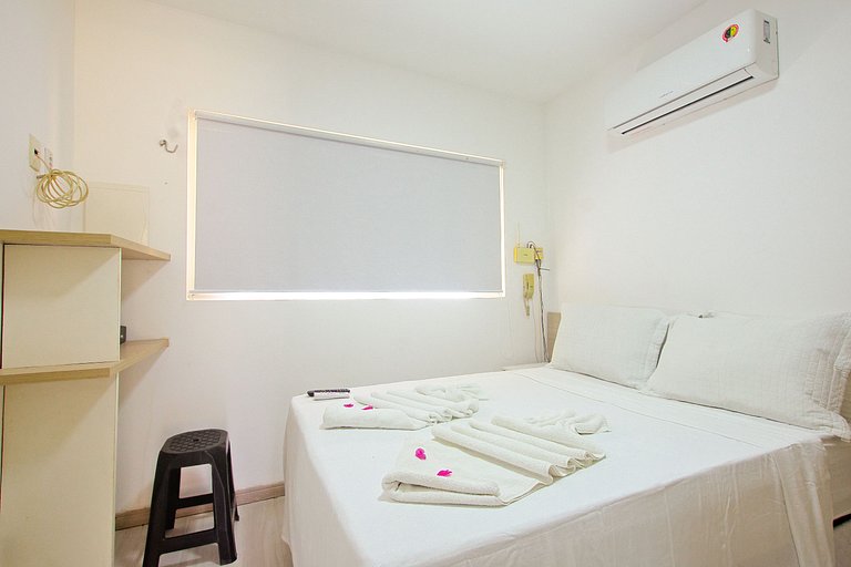 Pipa | Resort com Suíte e AC Pertinho do Centrinho