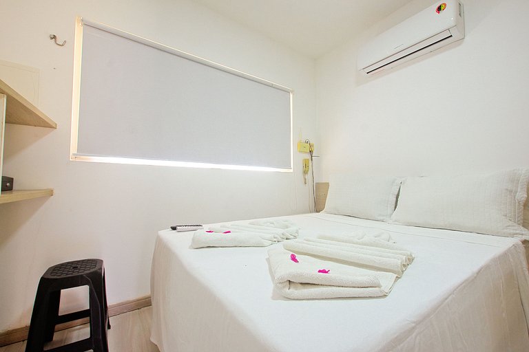 Pipa | Resort com Suíte e AC Pertinho do Centrinho