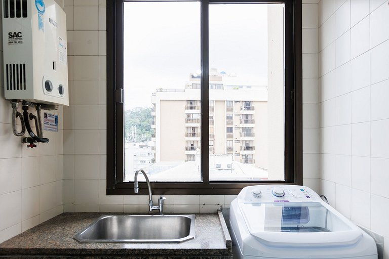 Leblon | Piscina & Sauna a Passos da Praia