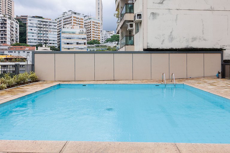 Leblon | Piscina & Sauna a Passos da Praia