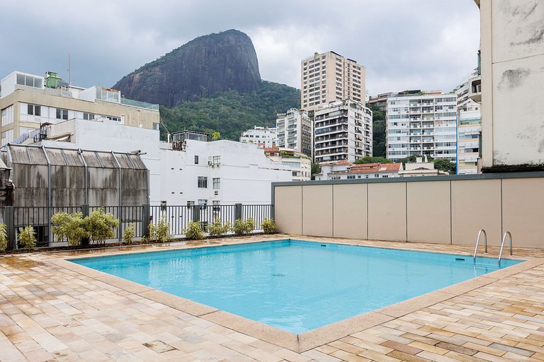 Leblon | Piscina & Sauna a Passos da Praia