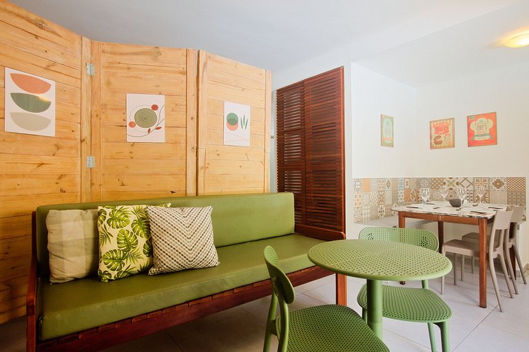 Pipa | Refúgio em Resort a Passos do Centro