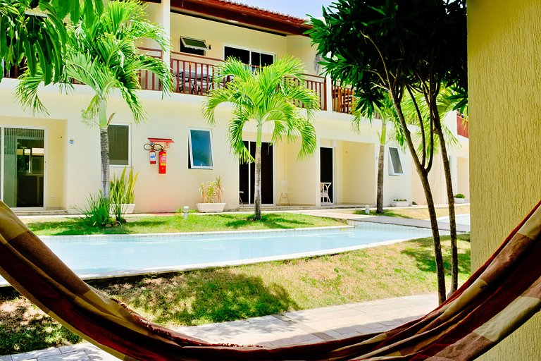 Pipa | Refúgio em Resort a Passos do Centro